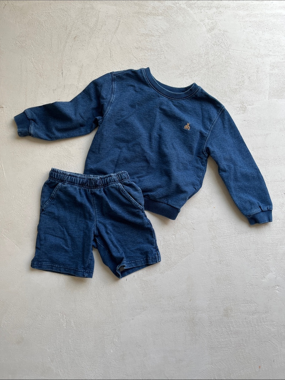 brand new never worn gap baby five years denim set